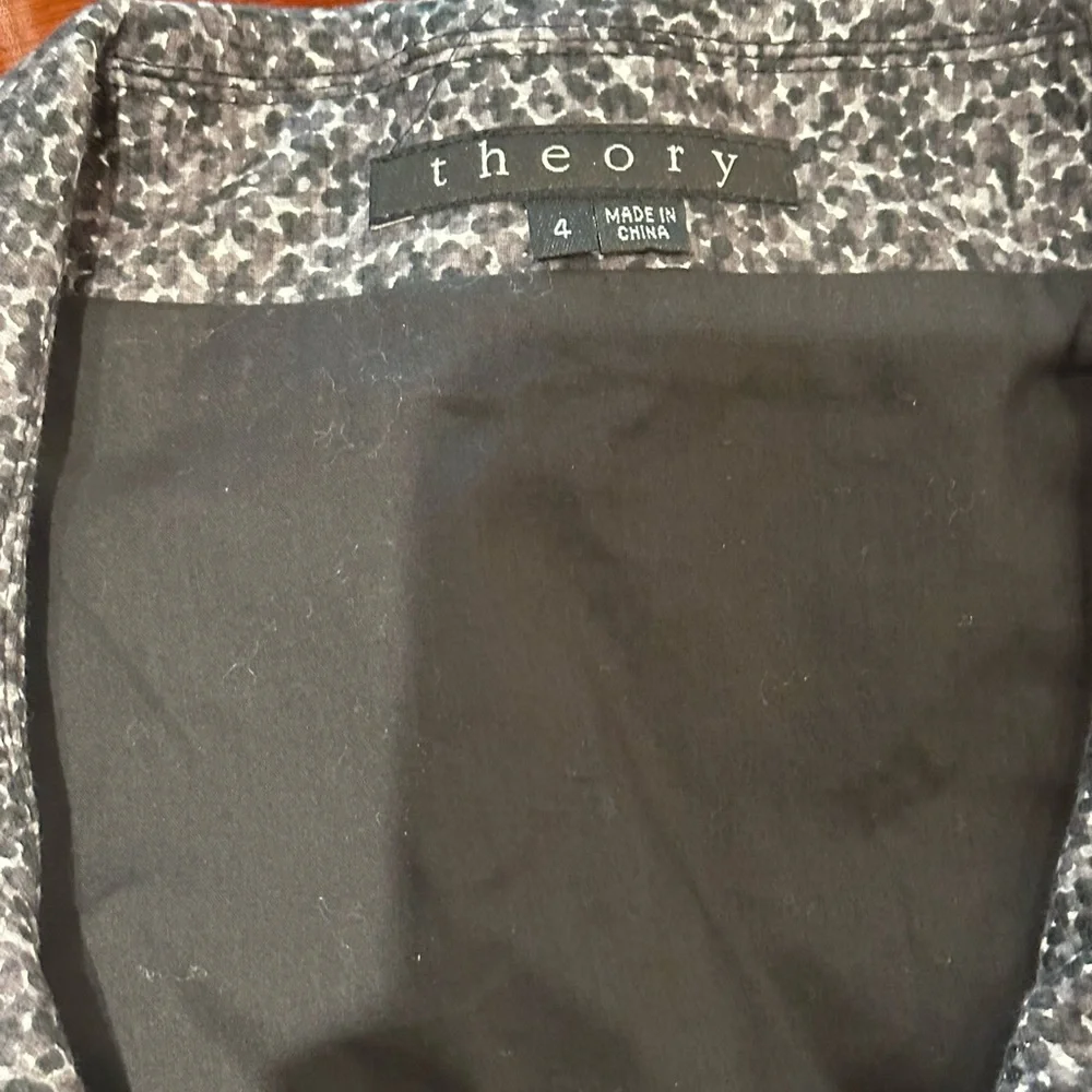 Beautiful cotton Theory jacket EUC